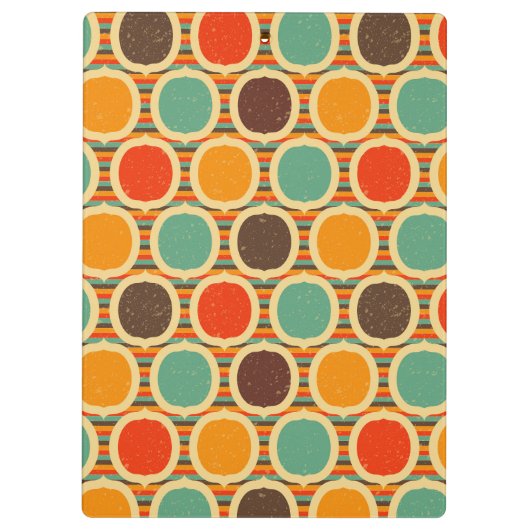 Mid Century Moderne geometrische 5 Klembord (Achterkant)