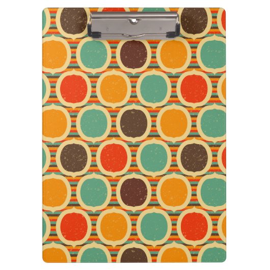 Mid Century Moderne geometrische 5 Klembord (Voorkant)