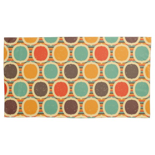 Mid Century Moderne geometrische 5 Kussensloop (Voorkant-Links)