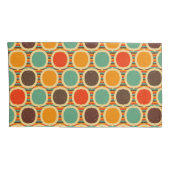 Mid Century Moderne geometrische 5 Kussensloop (Achterkant-Rechts)