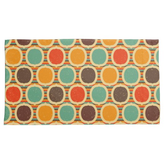 Mid Century Moderne geometrische 5 Kussensloop (Voorkant-Rechts)