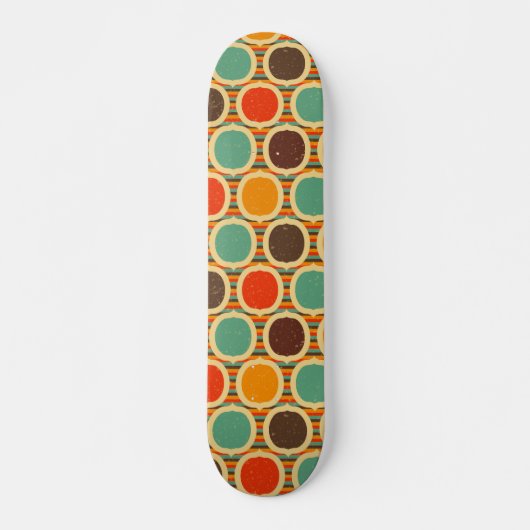 Mid Century Moderne geometrische 5 Persoonlijk Skateboard (Voorkant)