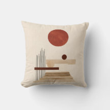 Mid-Century Moderne Geometrische Abstract