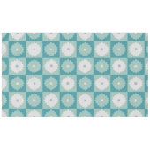 Mid Century Moderne Geometrische Flowers Tableclot Tafelkleed (Voorkant (Horizontaal))