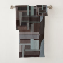 Mid Century Moderne Geometrische Patroon