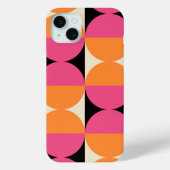 Mid Century Moderne Geometrische Patroon Case-Mate iPhone Case (Achterkant)