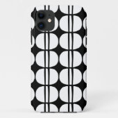 Mid Century Moderne Geometrische Patroon Case-Mate iPhone Case (Achterkant)