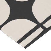 Mid Century Moderne Geometrische Patroon Korte Tafelloper (Hoek)