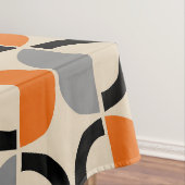 Mid Century Moderne Geometrische Patroon Tafelkleed (Voorbeeld)