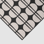 Mid Century Moderne Geometrische Patroon Tissuepapier (Detail)