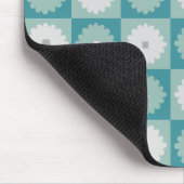 Mid Century Moderne Geometrische Vloer Mousepad Muismat (Hoek)