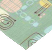 Mid Century Moderne Grafische Design Tablecloth Tafelkleed (Gekanteld)