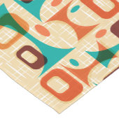 Mid Century Moderne Grafische Googie Tafelloper (Hoek)