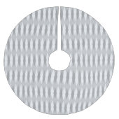 Mid Century moderne grijze Argyle boom rok Kerstboom Rok (Voorkant)