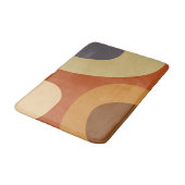 Mid Century Moderne Grote Vormen Badmat (Gekanteld)
