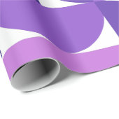 Mid-Century Moderne Halve en Kwartaalcirkels Cadeaupapier (Rol Hoek)