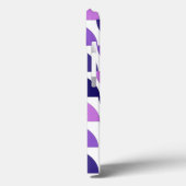 Mid-Century Moderne Halve en Kwartaalcirkels Case-Mate iPhone Case (Achterkant / Links)