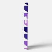 Mid-Century Moderne Halve en Kwartaalcirkels Case-Mate iPhone Case (Achterkant / Rechts)