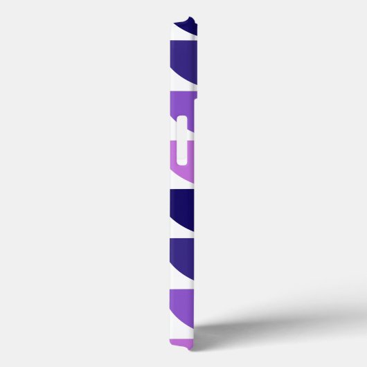 Mid-Century Moderne Halve en Kwartaalcirkels Case-Mate iPhone Case (Achterkant / Rechts)