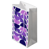 Mid-Century Moderne Halve en Kwartaalcirkels Klein Cadeauzakje (Voorkant Gekanteld)