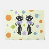 Mid Century Moderne Kat Deurmat (Voorkant)