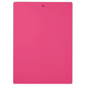Mid-Century Moderne Kat, Fuchsia en Licht Roze Klembord (Achterkant)