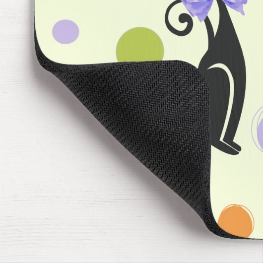 Mid Century Moderne Kat Muismat (Hoek)