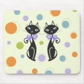 Mid Century Moderne Kat Muismat (Voorkant)