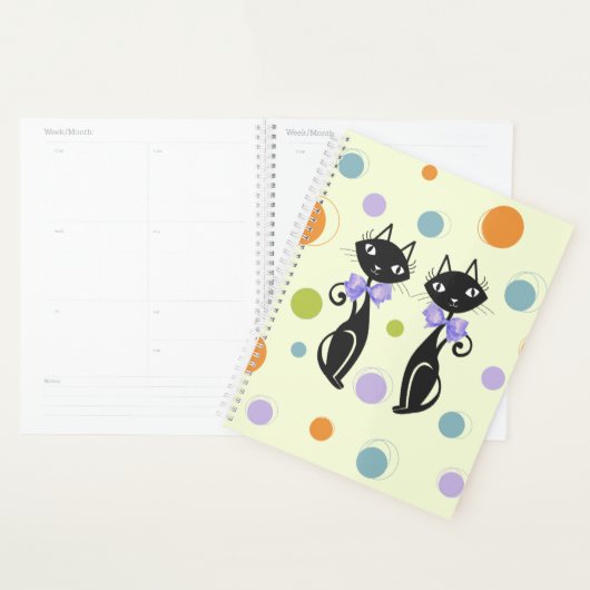 Mid Century Moderne Kat Planner (Display)