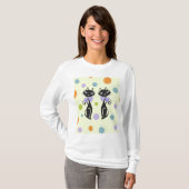 Mid Century Moderne Kat T-shirt (Voorkant volledig)