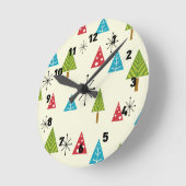 Mid Century Moderne kerstbomen Ronde Klok (Hoek)