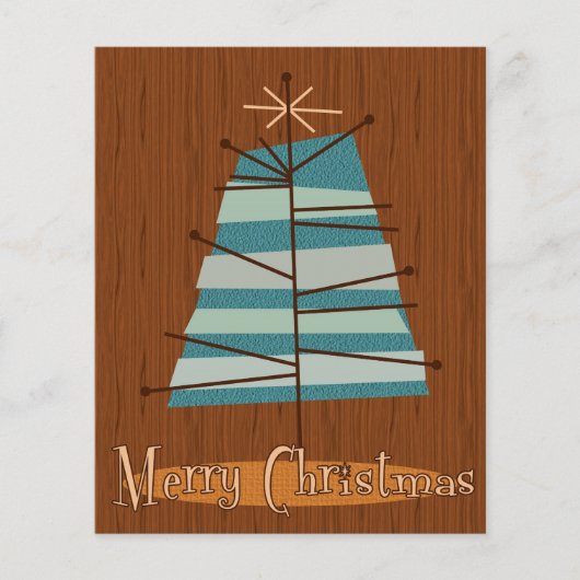 Mid Century Moderne kerstboom (Voorkant)