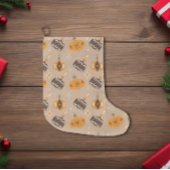 Mid-Century Moderne Kerstmis Grote Kerstsok