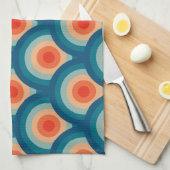 Mid Century Moderne Keuken Handdoek (Quarter Fold)