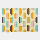 Mid Century Moderne Keuken Handdoek (Horizontaal)