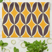 Mid Century Moderne Keuken Handdoek (Gevouwen)
