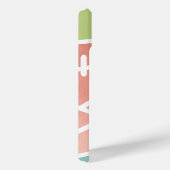 Mid Century Moderne Kleurenblok pastels MCM Case-Mate iPhone Case (Achterkant / Rechts)