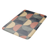 Mid Century Moderne Kolen Zalm Badmat (Gekanteld)