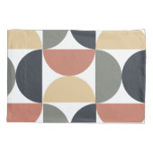 Mid Century Moderne Kolen Zalm Kussensloop (Achterkant)