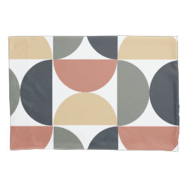 Mid Century Moderne Kolen Zalm Kussensloop