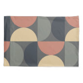 Mid Century Moderne Kolen Zalm Kussensloop (Achterkant)