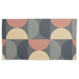 Mid Century Moderne Kolen Zalm Kussensloop