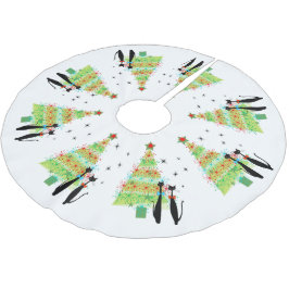 Mid Century Moderne koude kerstboom Kerstboom Rok