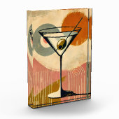 Mid Century Moderne Kunst Martini Fotoblokken (Links)