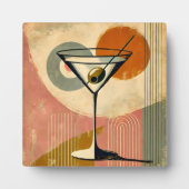 Mid Century Moderne Kunst Martini Fotoplaat (Voorkant)