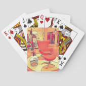 Mid Century Moderne Living Room speelkaarten (Achterkant)