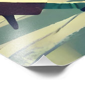 Mid Century Moderne Martini Dans Cocktail Party Foto Afdruk (Hoek)