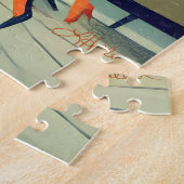 Mid Century Moderne Martini Dans Cocktail Party Legpuzzel (Zijkant)