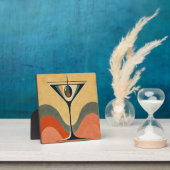 Mid Century Moderne "pimento olijf martini golf" Fotoplaat (Insitu)