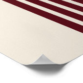 Mid Century Moderne Poster, Wall Art Poster (Hoek)